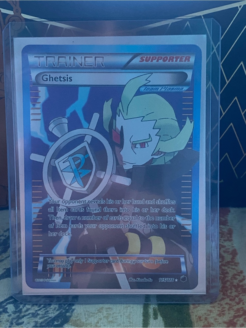 Pokemon TCG Ghetsis (Team Plasma) (Full Art) Ultra Rare Plasma Freeze 115/116